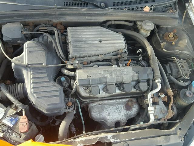 1HGES26774L012409 - 2004 HONDA CIVIC EX 棕色 照片 7