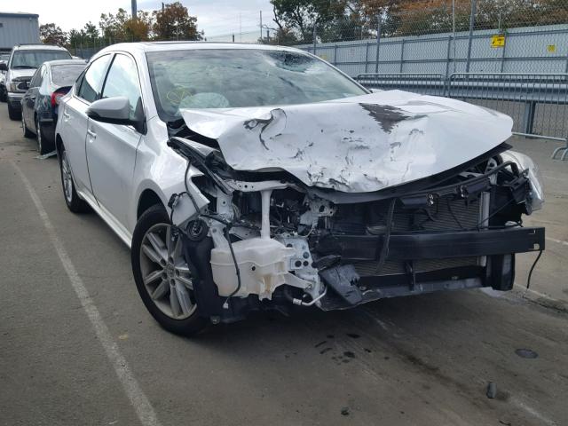 4T1BK1EB4DU010589 - 2013 TOYOTA AVALON BAS Blanc photo 1