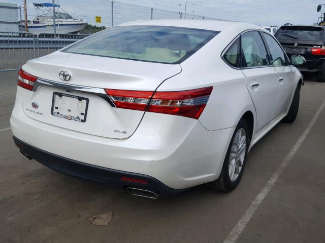 4T1BK1EB4DU010589 - 2013 TOYOTA AVALON BAS Blanc photo 4