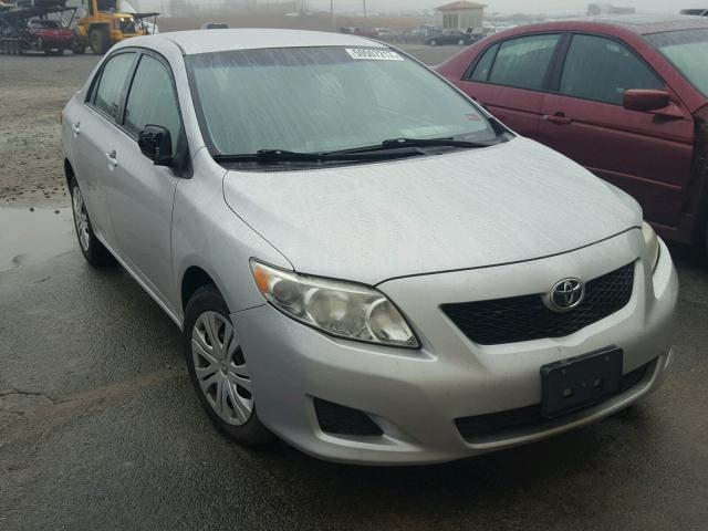 2T1BU40E59C167876 - 2009 TOYOTA COROLLA BA SILVER photo 1