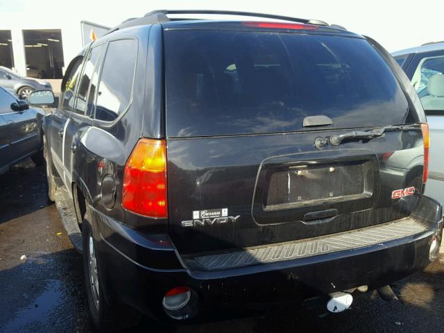 1GKDT13S362330275 - 2006 GMC ENVOY BLACK photo 3