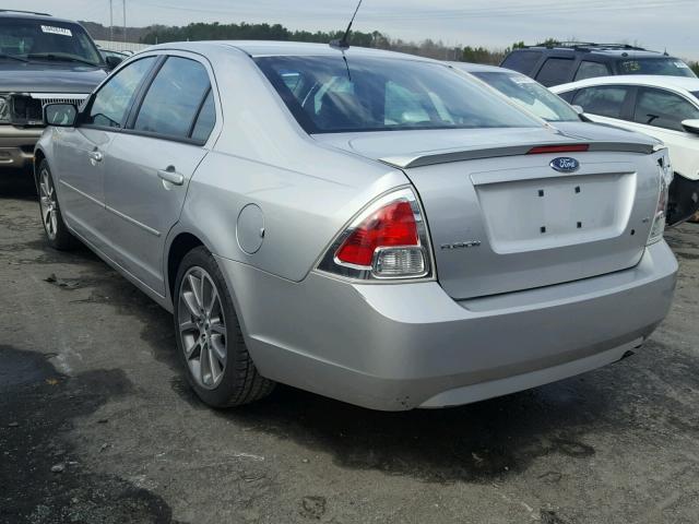 3FAHP07Z69R191221 - 2009 FORD FUSION SE SILVER photo 3