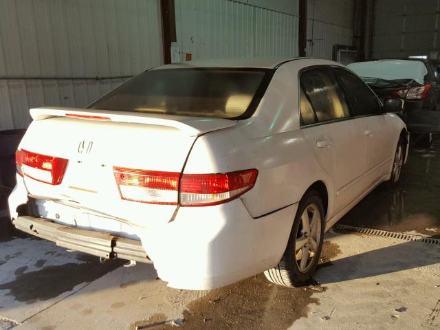 JHMCM56654C006843 - 2004 HONDA ACCORD EX WHITE photo 4