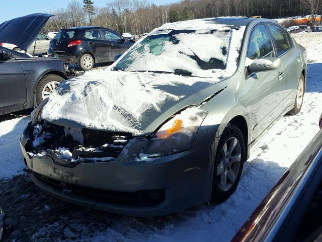 1N4AL21E87C156254 - 2007 NISSAN ALTIMA 2.5 GREEN photo 2