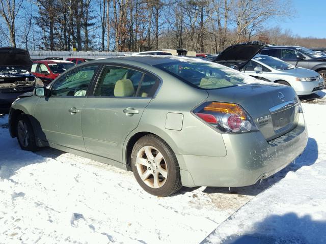 1N4AL21E87C156254 - 2007 NISSAN ALTIMA 2.5 GREEN photo 3