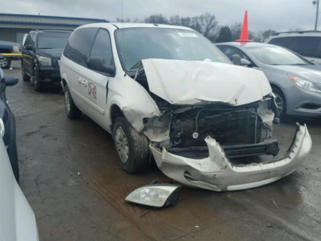 2A4GP44R47R247638 - 2007 CHRYSLER TOWN & COU WHITE photo 1