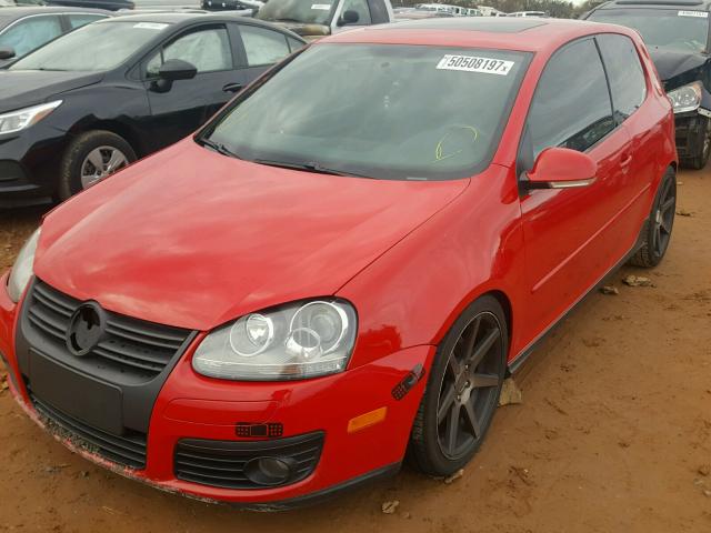 WVWFD71K99W051000 - 2009 VOLKSWAGEN GTI RED photo 2