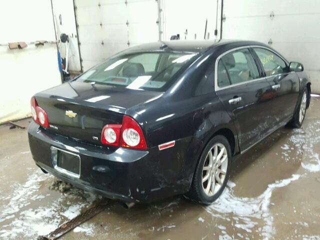 1G1ZK57758F186265 - 2008 CHEVROLET MALIBU LTZ Қара фото 4