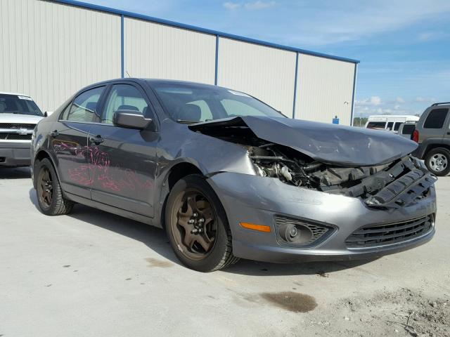 3FAHP0HA0BR143146 - 2011 FORD FUSION SE GRAY photo 1