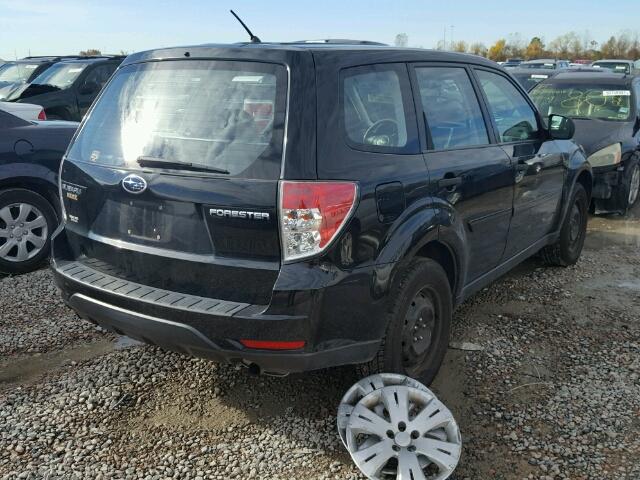 JF2SH61639H762777 - 2009 SUBARU FORESTER 2 GRAY photo 4