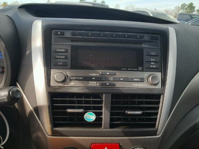 JF2SH61639H762777 - 2009 SUBARU FORESTER 2 GRAY photo 9