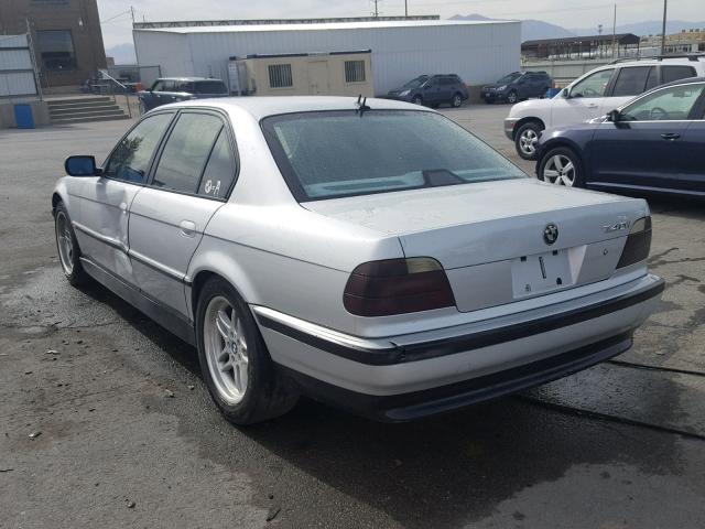 WBAGG8347YDN78752 - 2000 BMW 740 I AUTO SILVER photo 3