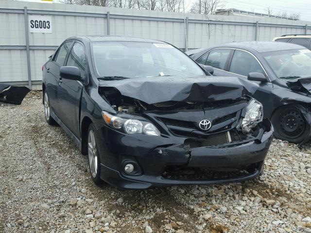 2T1BU4EE8DC926375 - 2013 TOYOTA COROLLA BA BLACK photo 1