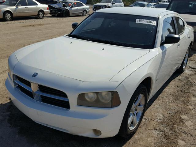 2B3KA33V69H573848 - 2009 DODGE CHARGER SX WHITE photo 2