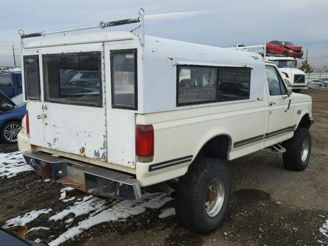 1FTHF26M7KPA59628 - 1989 FORD F250 WHITE photo 4