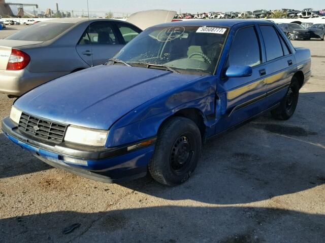 1G1LT5340PY243196 - 1993 CHEVROLET CORSICA LT BLUE photo 2