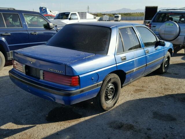 1G1LT5340PY243196 - 1993 CHEVROLET CORSICA LT BLUE photo 4