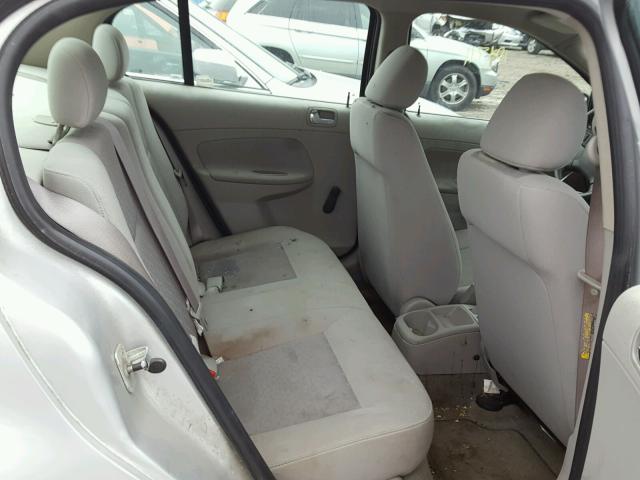 1G1AK55F667642644 - 2006 CHEVROLET COBALT LS SILVER photo 6