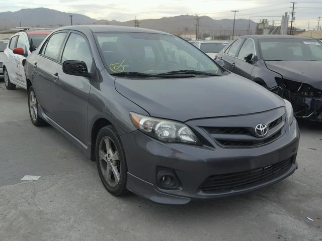 2T1BU4EE3BC556580 - 2011 TOYOTA COROLLA BA GRAY photo 1