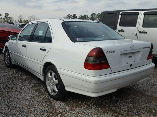 WDBHA24G0XA717715 - 1999 MERCEDES-BENZ C 230 WHITE photo 3