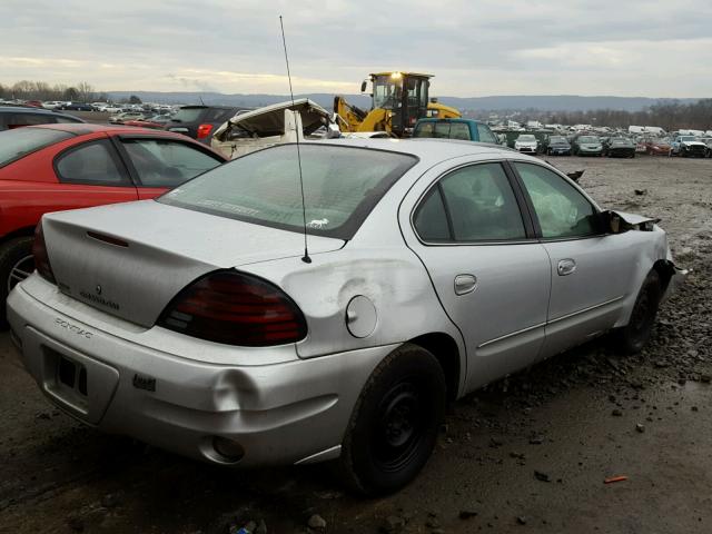 1G2NE52F95M248113 - 2005 PONTIAC GRAND AM S SILVER photo 4