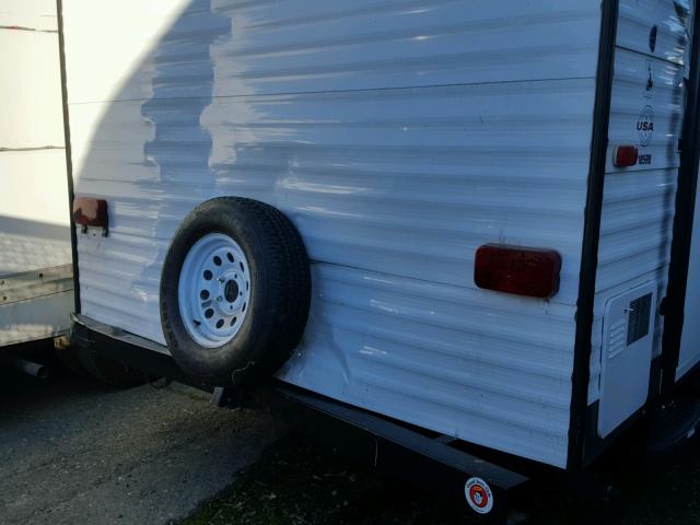 4X4TSMV16EC012606 - 2014 WILDWOOD TRAILER WHITE photo 9