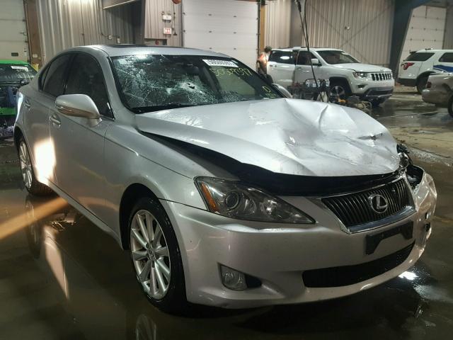 JTHCK262595035174 - 2009 LEXUS IS 250 SILVER photo 1