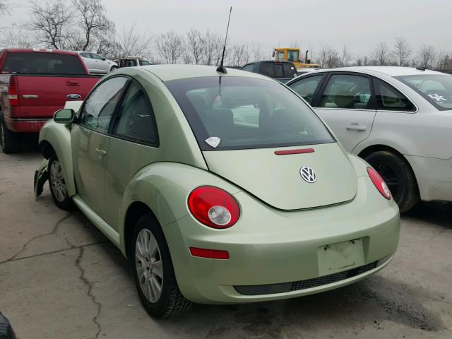 3VWPW31C38M526930 - 2008 VOLKSWAGEN NEW BEETLE GREEN photo 3