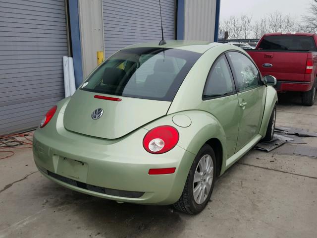 3VWPW31C38M526930 - 2008 VOLKSWAGEN NEW BEETLE GREEN photo 4