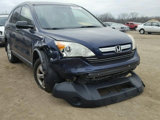 JHLRE38528C018863 - 2008 HONDA CR-V EX BLUE photo 9