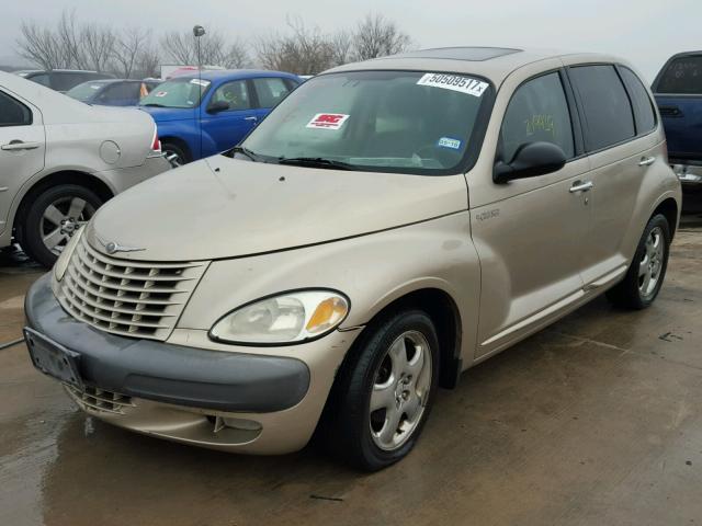 3C8FY68B62T264808 - 2002 CHRYSLER PT CRUISER GOLD photo 2