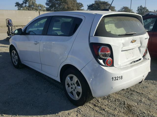 1G1JA6SG8G4175493 - 2016 CHEVROLET SONIC LS 白色 照片 3