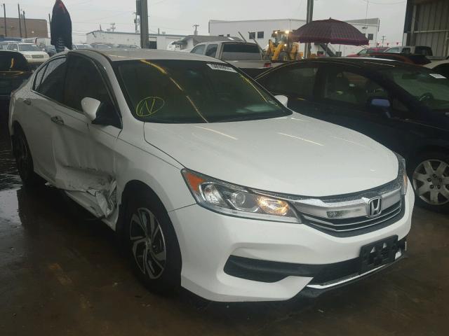 1HGCR2F39HA047969 - 2017 HONDA ACCORD LX WHITE photo 1