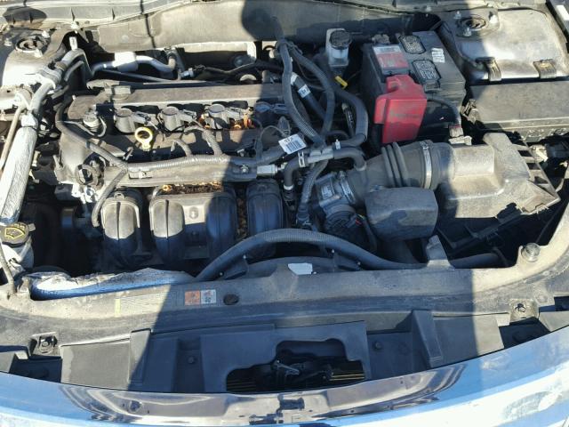 3FAHP0HA3CR264125 - 2012 FORD FUSION SE GRAY photo 7