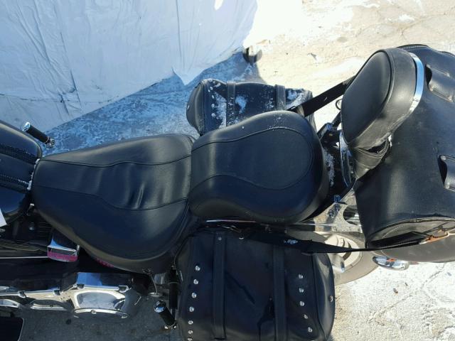 1HD1BMY155Y045624 - 2005 HARLEY-DAVIDSON FLSTF BLACK photo 6