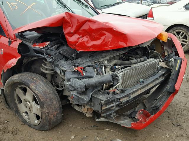 5GZCZ63465S845840 - 2005 SATURN VUE RED photo 9