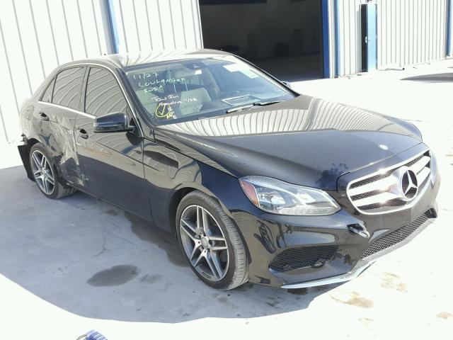 WDDHF5KB8EB060414 - 2014 MERCEDES-BENZ E 350 BLACK photo 1