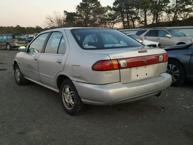 1N4AB41D7XC725567 - 1999 NISSAN SENTRA BAS SILVER photo 3