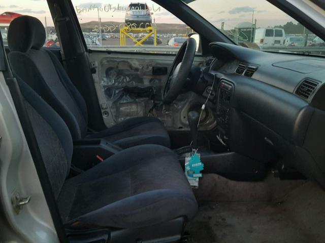 1N4AB41D7XC725567 - 1999 NISSAN SENTRA BAS SILVER photo 5