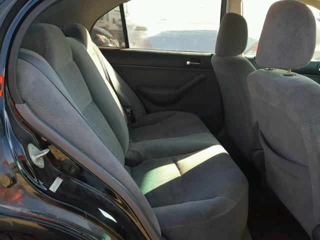 2HGES26702H581077 - 2002 HONDA CIVIC EX 黑色 照片 6