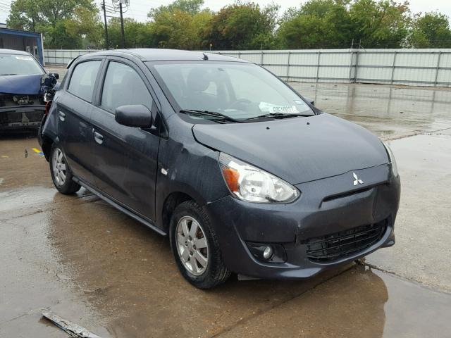 ML32A4HJ8EH021801 - 2014 MITSUBISHI MIRAGE ES CHARCOAL photo 1