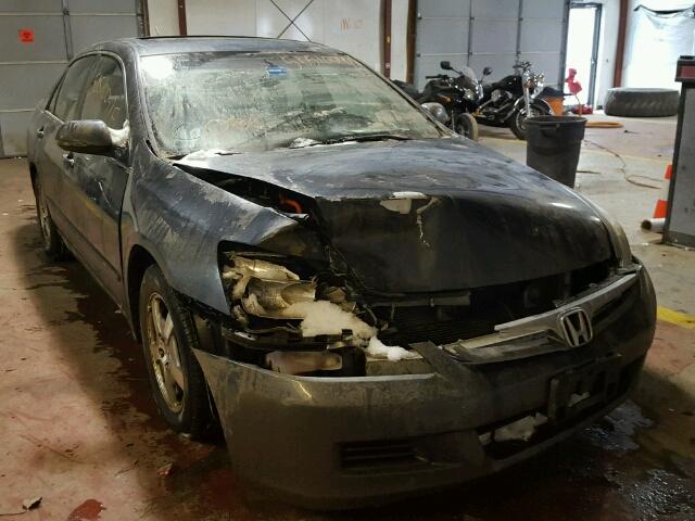 JHMCN36456C002617 - 2006 HONDA ACCORD HYB GRAY photo 1