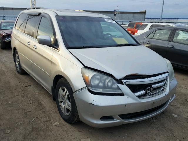 5FNRL38745B095897 - 2005 HONDA ODYSSEY EX SILVER photo 1