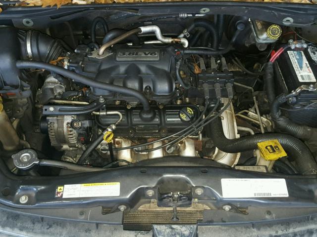 2D8HN54P88R802954 - 2008 DODGE GRAND CARA BLACK photo 7