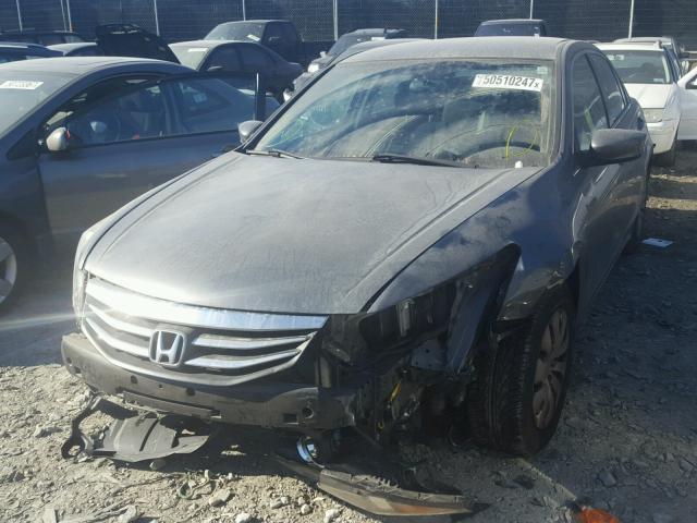 1HGCP2F33CA157284 - 2012 HONDA ACCORD LX GRAY photo 2