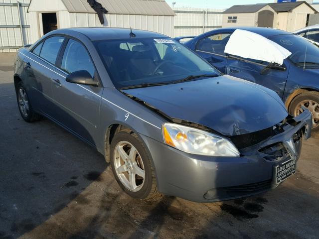 1G2ZG57N284125916 - 2008 PONTIAC G6 BASE GRAY photo 1