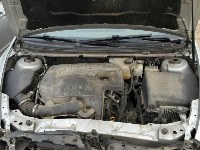 1G1ZC5E05AF174450 - 2010 CHEVROLET MALIBU 1LT SILVER photo 7