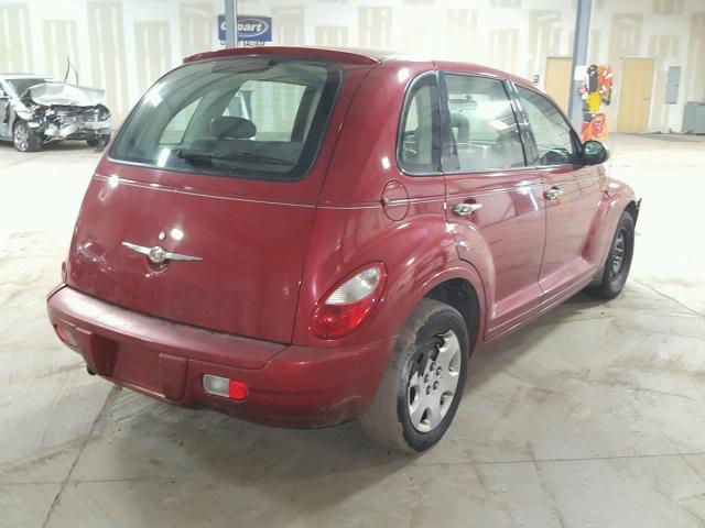 3A4FY48B37T526890 - 2007 CHRYSLER PT CRUISER MAROON photo 4