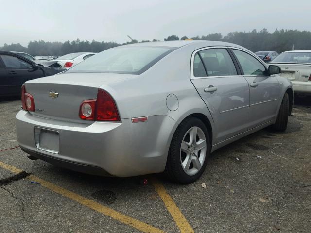 1G1ZG57NX8F233970 - 2008 CHEVROLET MALIBU LS SILVER photo 4