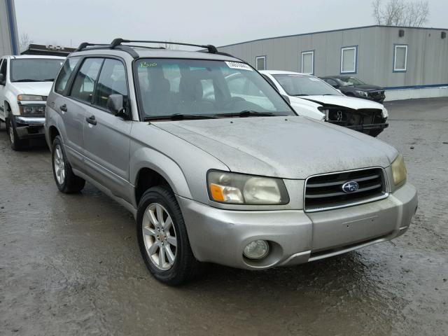 JF1SG65695H725664 - 2005 SUBARU FORESTER 2 SILVER photo 1